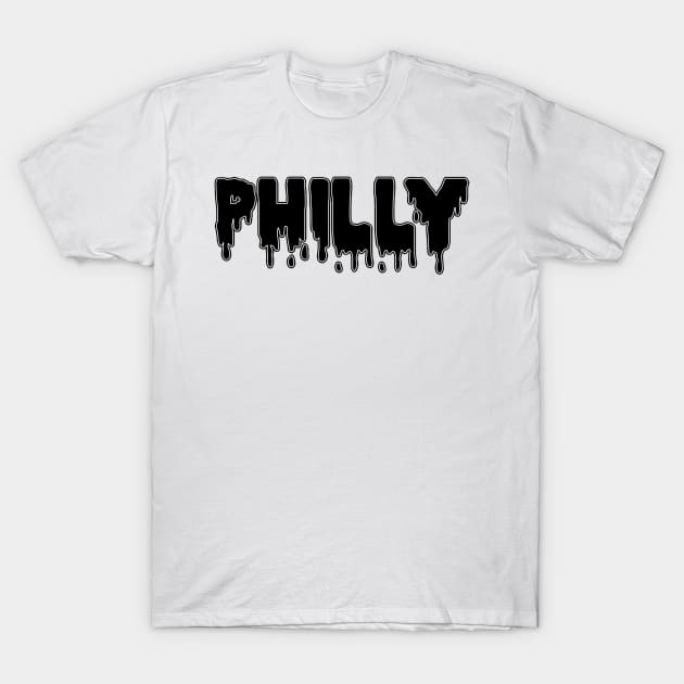 Drippy Philly T-Shirt by lolosenese